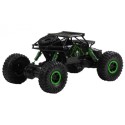 RC puldiga monster auto 1:18, roheline