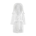 Laste hommikumantel Fluffy bunny, valge