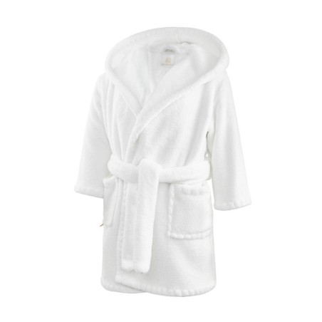 Laste hommikumantel Fluffy bunny, valge