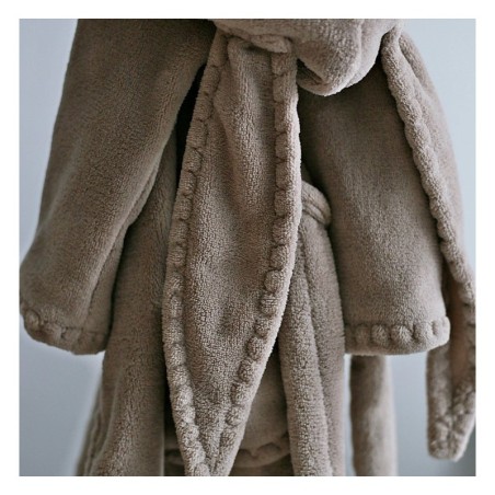 Laste hommikumantel Fluffy bunny, valge