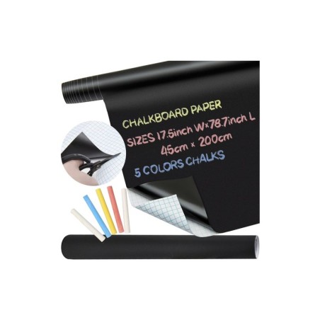 Kleebitav kriiditahvel + kriidid