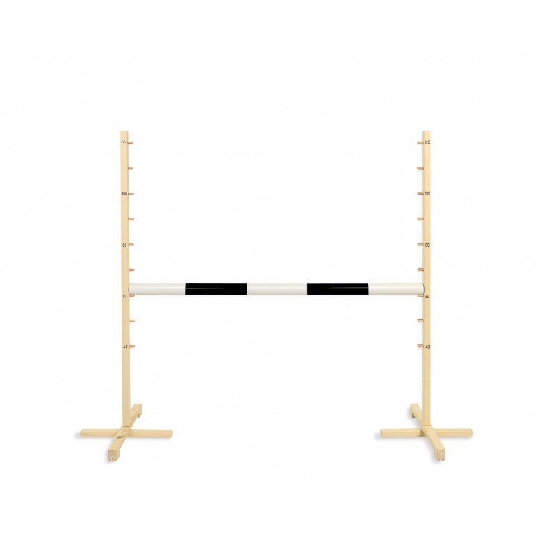 Hüppetakistus hobihobusele 120cm, tala must