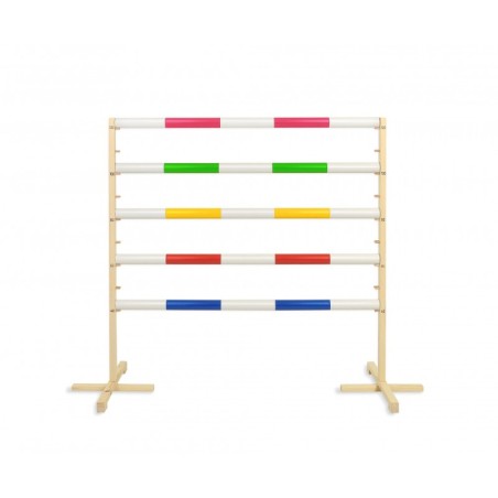 Hüppetakistus hobihobusele 120cm, tala must