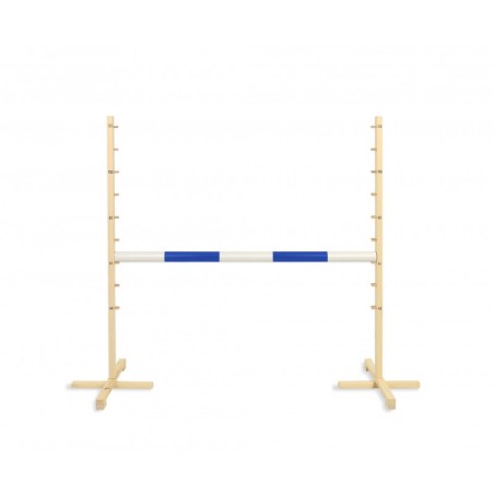 Hüppetakistus hobihobusele 120cm, tala sinine