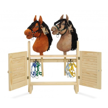 Suur topelt hobihobuste kepphobuste tall ustega