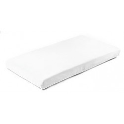 Jersey kummiga voodilina – valge 140x70 CM