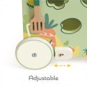 Puidust ratastel 2in1 köök käimistugi
