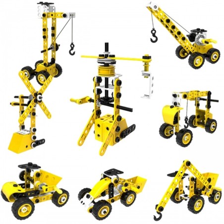 Konstruktor 8in1 sõidukid, 100 elementi