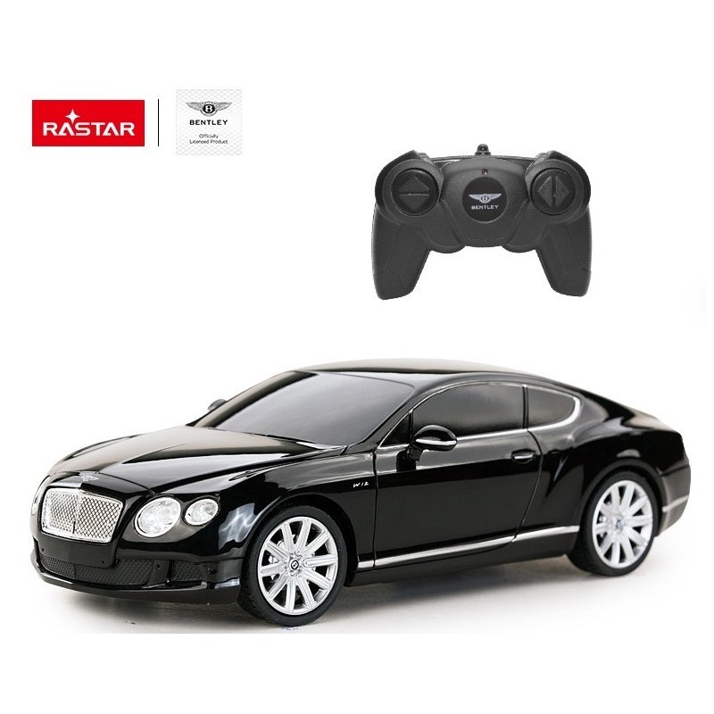 RC puldiga auto Rastar Bentley Continental GT 1:29