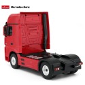 RC puldiga auto Rastar 74920 Mercedes-Benz Actros 1:26 punane