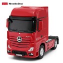 RC puldiga auto Rastar 74920 Mercedes-Benz Actros 1:26 punane