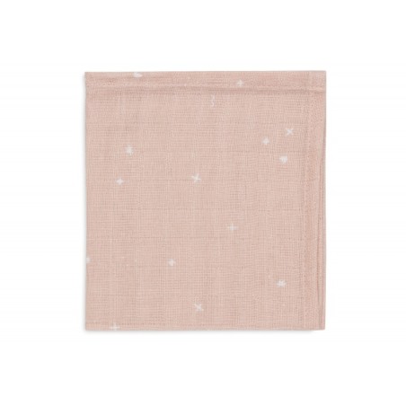 Musliin lapid 3 tk, 31x31 cm, Twinkling - Wild Rose