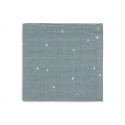 Musliin lapid 3 tk, 31x31 cm, Twinkling - Sea Green