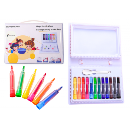 Vee peale joonistamise markerid, 12 tk