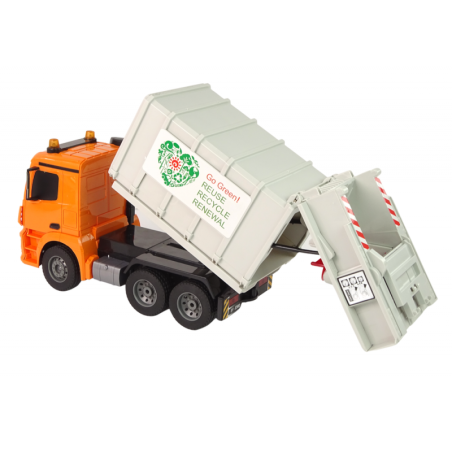 RC puldiga prügiauto Mercedes-Benz Antos