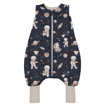 Magamiskott jalaotstega TOG 2,5 XS (6-12 kuud) Space teddy DARK