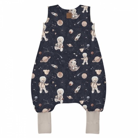 Magamiskott jalaotstega TOG 2,5 XS (6-12 kuud) Space teddy DARK