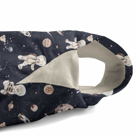Magamiskott jalaotstega TOG 2,5 S (12-36 kuud) Space teddy DARK