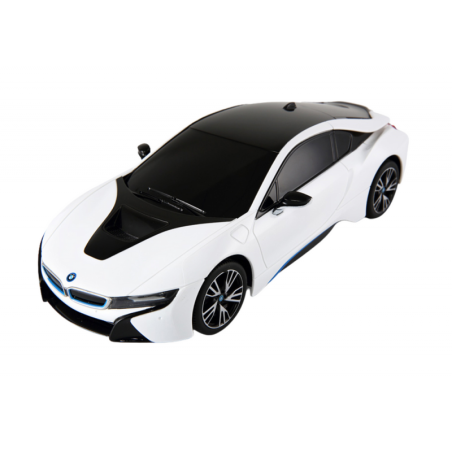 RC puldiga auto 1:18 Rastar BMW I8 valge