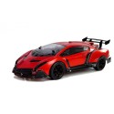 RC puldiga sportauto, punane