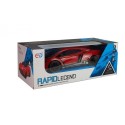 RC puldiga sportauto, punane