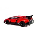 RC puldiga sportauto, punane