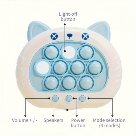 POP IT mäng 4in1 Kitty