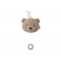 Riputatav muusikaga mänguasi Teddy Bear - Olive Green