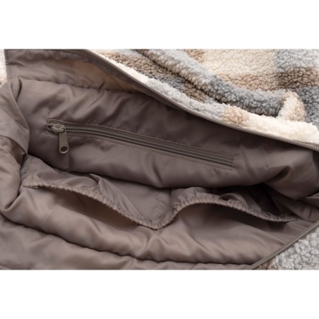 Beebitarvete kott + mähkimisalus, Check - Boucle