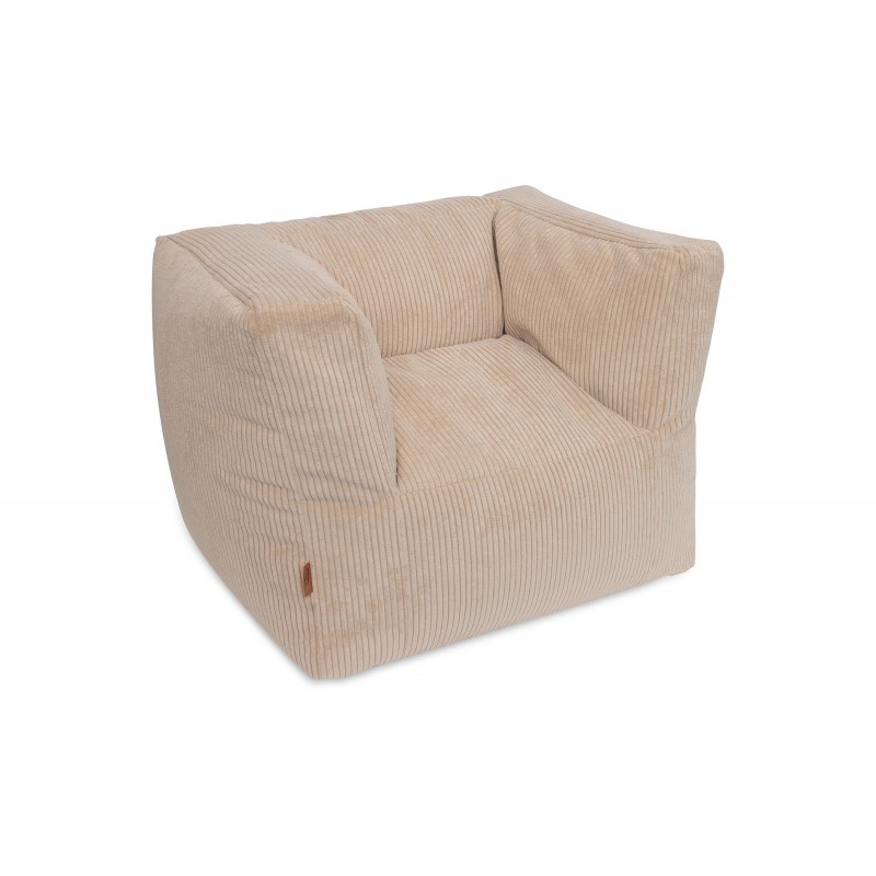 Laste tugitool - kott-tool, Corduroy - Natural