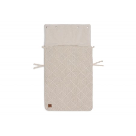 Soojakott turvahälli 0+ 3/5 points Check Knit - Oatmeal