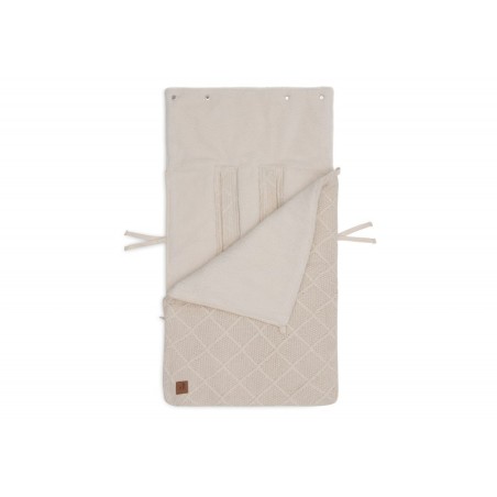 Soojakott turvahälli 0+ 3/5 points Check Knit - Oatmeal