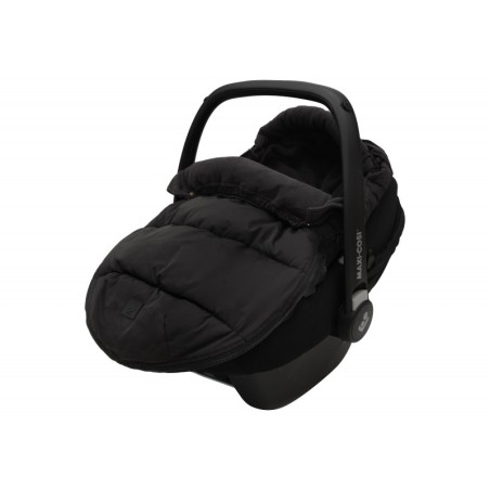 Soojakott 0+ 3/5 punkti rihmad Puffed - Black