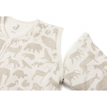 Magamiskott, 70 cm, eemaldatavad varrukad, Animals - Nougat