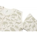 Magamiskott, 90 cm, eemaldatavad varrukad, Animals - Olive Green