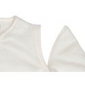 Magamiskott, 90 cm, eemaldatavad varrukad, Rib - Ivory
