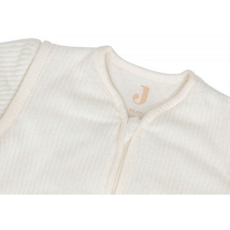 Beebi magamiskott eemaldatavad varrukad, 60cm Rib - Ivory