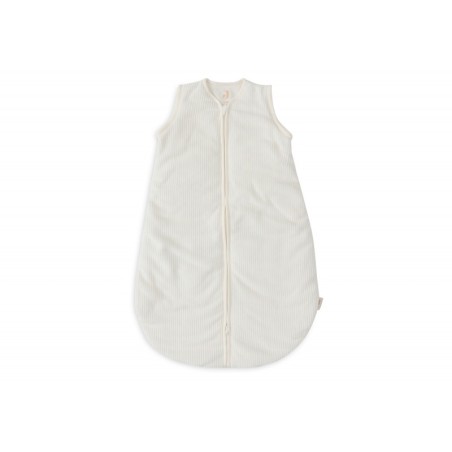 Beebi magamiskott eemaldatavad varrukad, 60cm Rib - Ivory