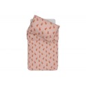 Voodipesu komplekt 100x140cm Miffy Shadow - Wild Rose