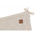 Voodipehmendus 180x30cm Check Knit - Oatmeal