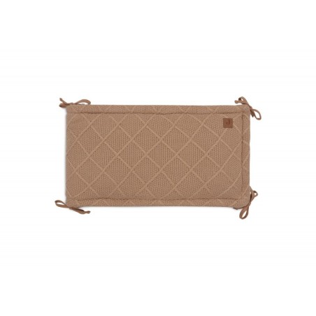 Voodipehmendus 180x30cm Check Knit - Biscuit
