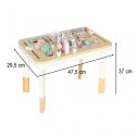 Montessori tegeluslaud pastell