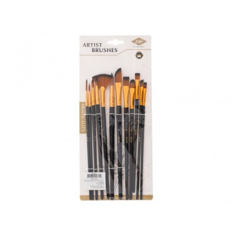 Pintslite komplekt, 12 tk