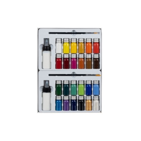 Tekstiili värvid, 24 tk, 180 ml