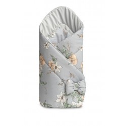 Beebi KOOKON TEKK VELVET LILLY GREY 75x75 cm