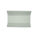 Mähkimisaluse kate kootud 50x70cm Shell Knit Sea Foam GOTS