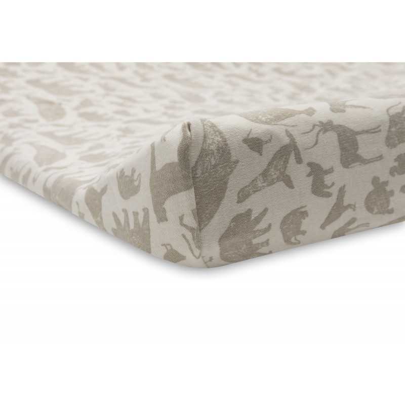 Mähkimisaluse kate jersey 50x70cm Animals Nougat