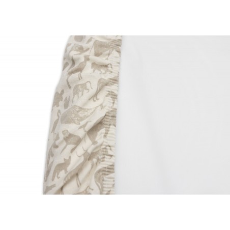 Mähkimisaluse kate jersey 50x70cm Animals Nougat