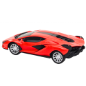 Puldiga RC sportauto, punane, 1:22