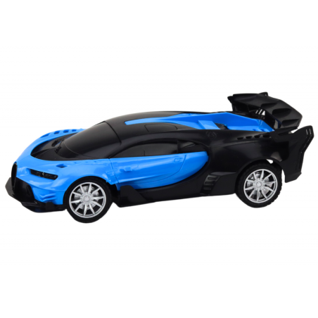 Puldiga RC sportauto, sinine, 1:22